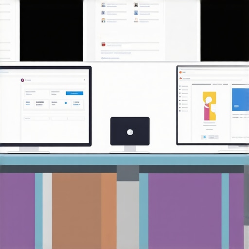 Home network monitoring dashboard showing device statuses, illustrating smart device maintenance.